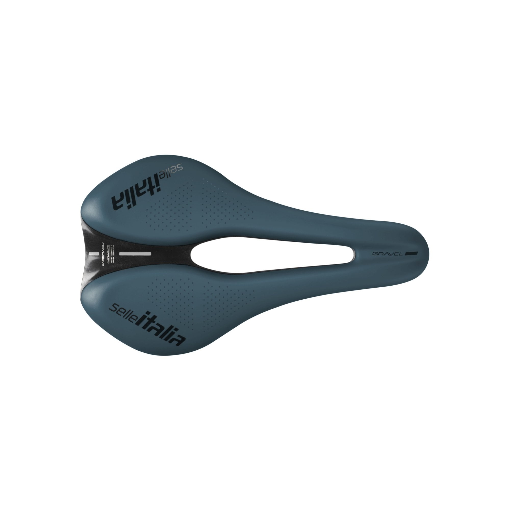 Selle Italia Novus Boost Evo TM Superflow gravel bike saddle with ergonomic design for comfort and performance.