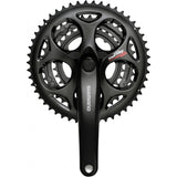 Shimano Tourney TY FC-A073 triple chainset with 50/39/30T chainrings, 170mm crank arms, suitable for 7/8-speed bikes.