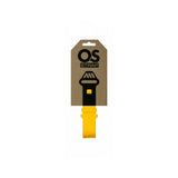 All Mountain Style OS silicone strap tube for bike frame repair, showing flexible black silicone component with mounting ends.