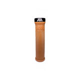 All Mountain Style Cero grips with dual pattern dual density handlebar components, featuring textured rubber for enhanced grip.