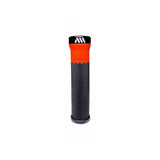 All Mountain Style Cero grips with dual pattern and dual density for mountain bike handlebars, featuring textured rubber for grip.
