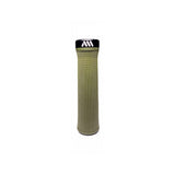 All Mountain Style Berm MTB grips with tapered design and locking collar, showcasing ergonomic rubber handles for mountain biking.