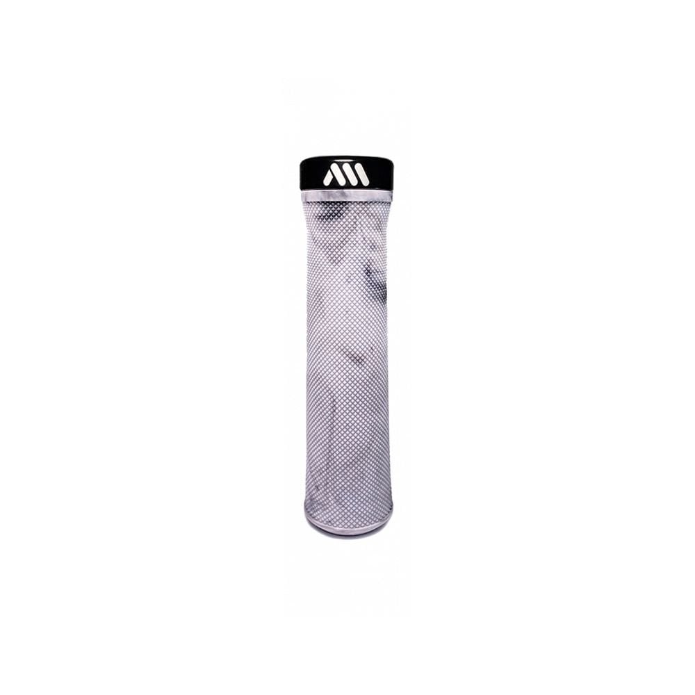 All Mountain Style Berm MTB grips with tapered design and locking collar, mountain biking handlebar components.