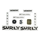 Surly 2021 Fuel Ex 29 aluminum chainstay spare part with headbadge, bike component for mountain bike durability and performance.