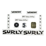 Surly 2021 Fuel Ex 29 aluminum chainstay spare part with headbadge, bike component for mountain bike durability and performance.