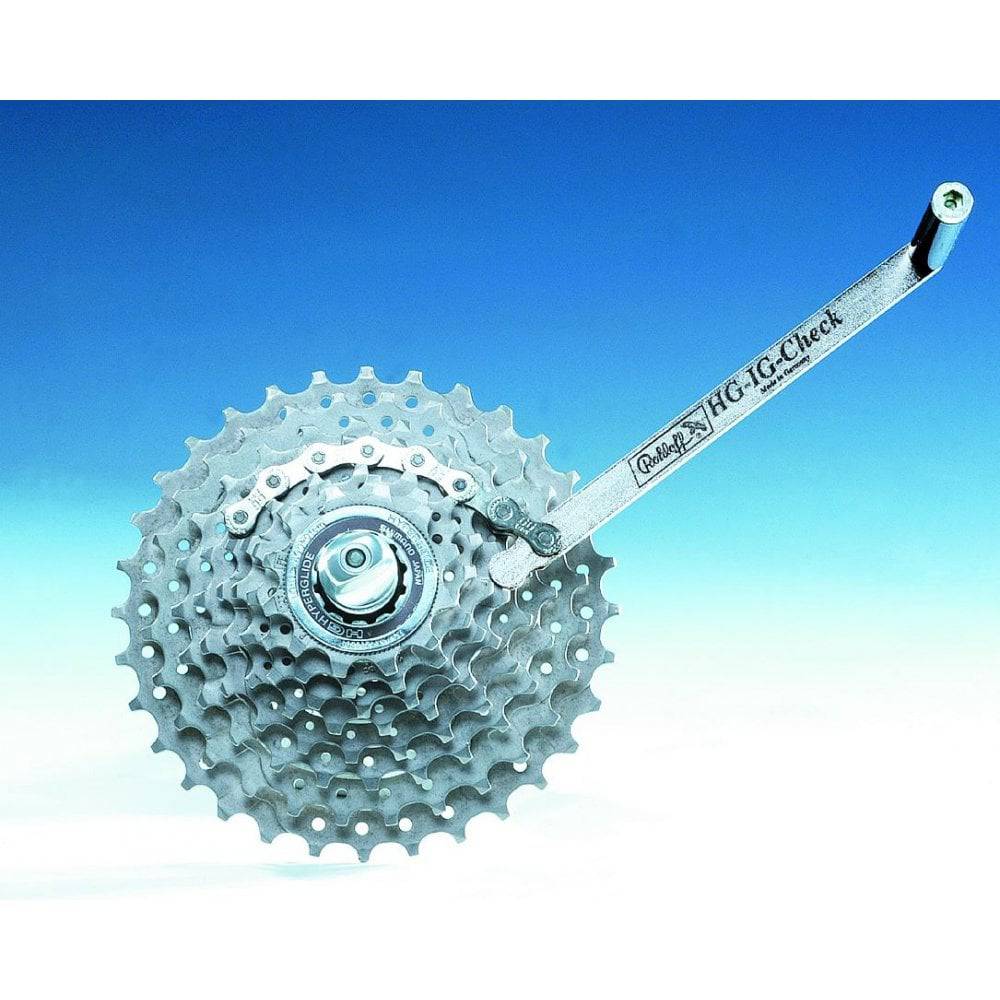 Rohloff HG-IG Check Hub Spares Tool for Shimano cassette sprocket wear monitoring, component for bike maintenance.