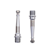 HT Components bicycle replacement axles, durable bike spare parts, metal components for bike wheel installation and maintenance.
