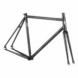 All-City Big Block Road frameset for track and urban riding, featuring brake compatibility and durable steel construction.