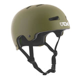 TSG Evolution helmet for multi-sport protection, showing a sleek bike, skate, and BMX helmet with ventilation and adjustable straps.
