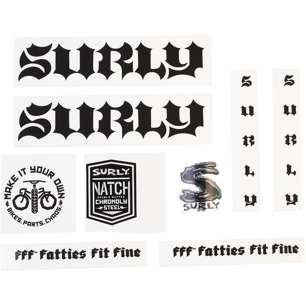 Surly Bikes Frames Stickers Make It Your Own Decals