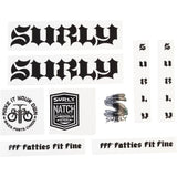 Surly bike frame stickers and decals for customizing and personalizing your Surly bicycle components.