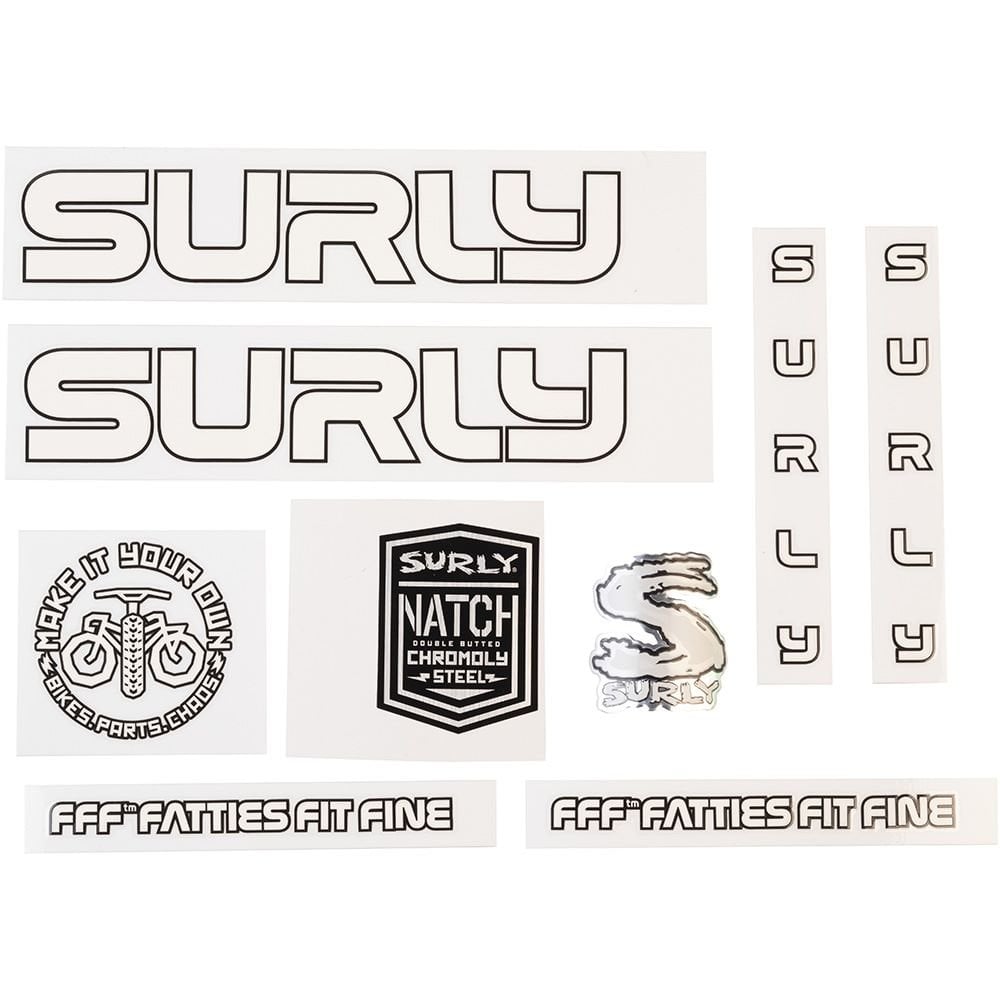 Surly Bikes Frames Stickers Make It Your Own Decals