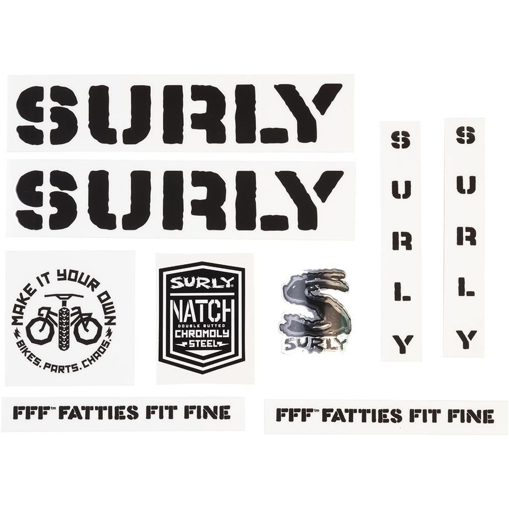 Surly Bikes Frames Stickers Make It Your Own Decals