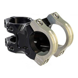 Renthal Apex mountain bike stem with adjustable 6° rise/drop and 240° clamp design, featuring lightweight aluminum construction.