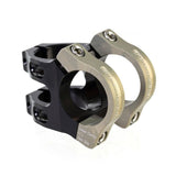 Renthal Apex mountain bike stem with 6° adjustable rise/drop and 240° clamp design, showcasing its sleek aluminum construction.