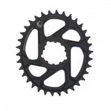 Sram Chain Ring X-Sync 2 Oval 34T Direct Mount 6Mm Offset Alum Eagle Black Chain Ring