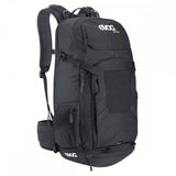 EVOC FR Tour Protector Backpack 2019 in black with 30L capacity and LITESHIELD back protection, designed for cycling accessories.