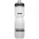 CamelBak Podium Chill insulated 700ml cycling water bottle with a spill-proof nozzle and ergonomic grip for cold hydration.