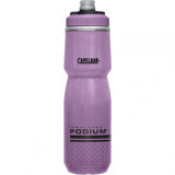 CamelBak Podium Chill insulated 700ml water bottle with a blue cap, designed for cycling and cold hydration.