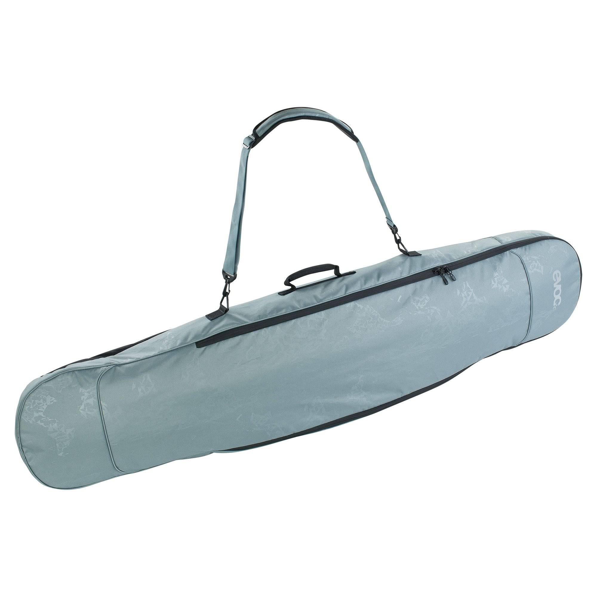 EVOC Board Bag 2021 STEEL 50L snowboard travel bag with handles, designed for boards up to 165cm, durable accessories for travel.