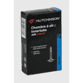 Hutchinson TD Air Light road bike tube 700x20-25 with 48mm Presta valve for bicycle tire replacement.