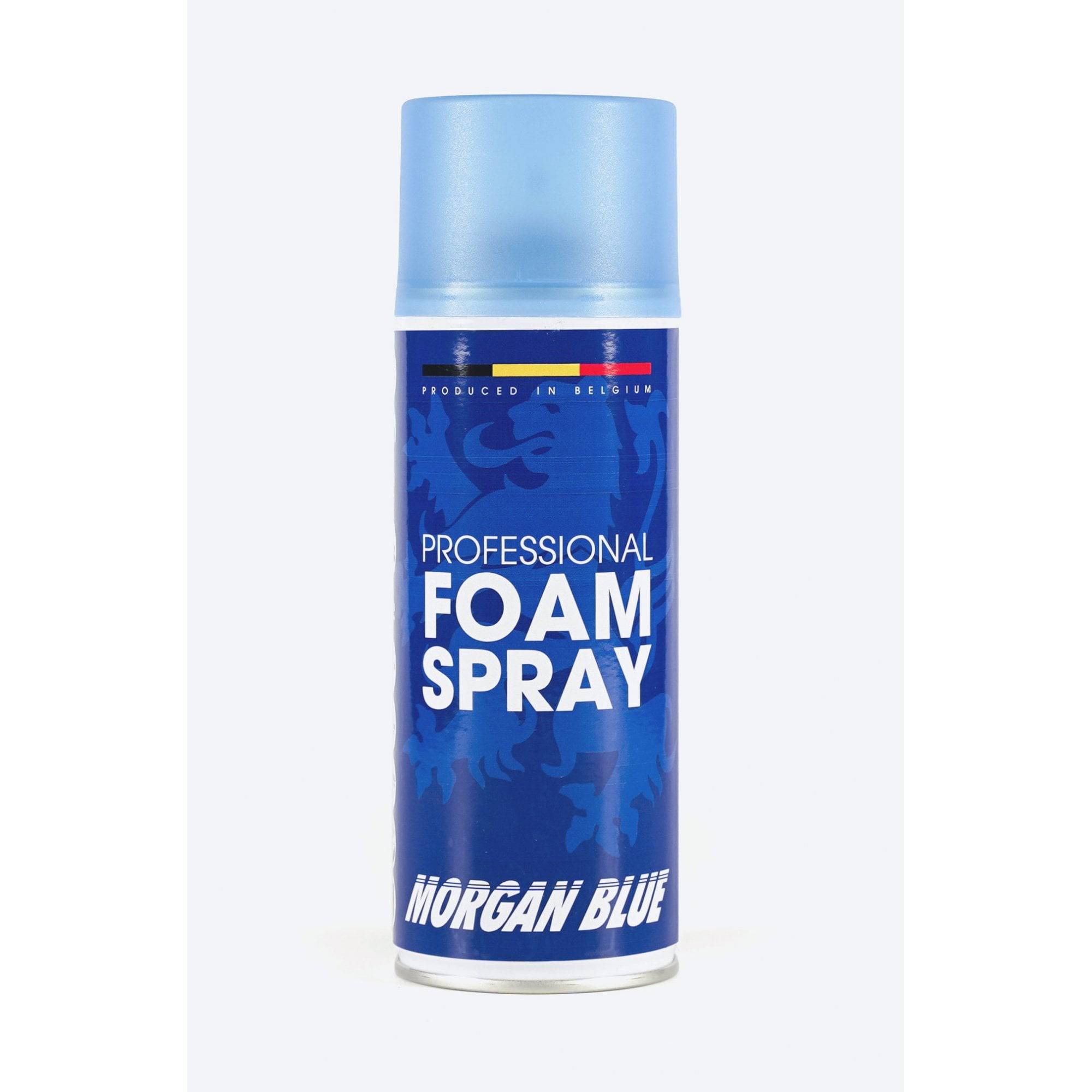 Morgan Blue foam spray aerosol for bike frame cleaning and maintenance, 400cc workshop product with easy application