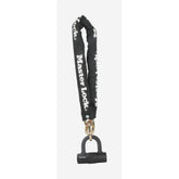 Master Lock 10mm hardened steel chain with mini U-lock, security accessories set, durable metal lock and chain for theft protection