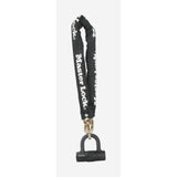 Master Lock 10mm hardened steel chain with mini U-lock, security accessories set, durable metal lock and chain for theft protection