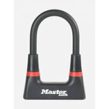Master Lock 8278EURDPRO Mini U-Lock for bicycles, 8x16cm security lock with disc key mechanism, durable bike lock accessory.