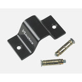 Master Lock floor anchor with high-security screws, 50x50mm, for securing bikes and equipment effectively.