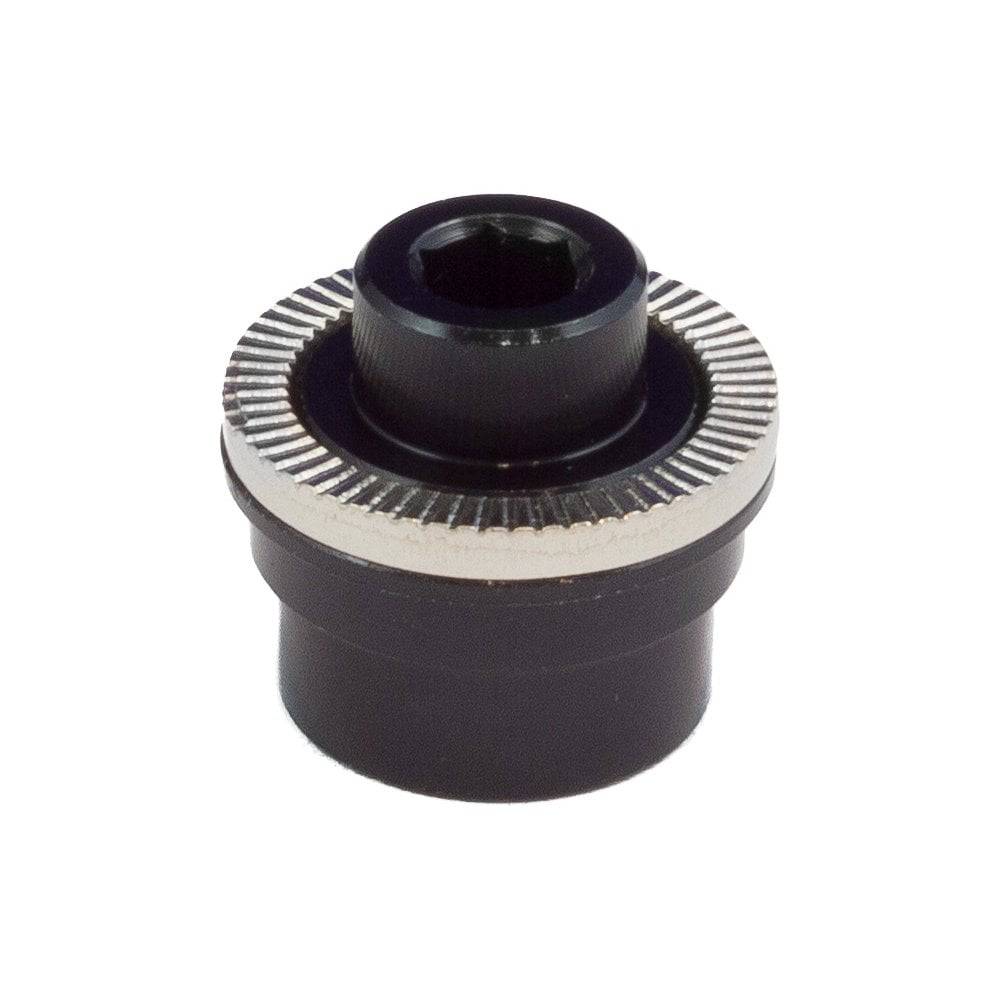 Vision Hub End Cap Drive Side for Vision Team 30 cycling hub, replacement component, metal part with branding details visible