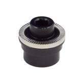 Vision Hub End Cap Drive Side for Vision Team 30 cycling hub, replacement component, metal part with branding details visible