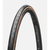 Hutchinson Nitro 2 Tan Wall road bike tire with durable tube type design, suitable for leisure cycling and wall-mounted display.