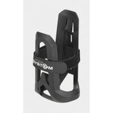 FSA HM1 ebike system range extender cage for external battery mounting, showing sturdy metal design and attachment points.