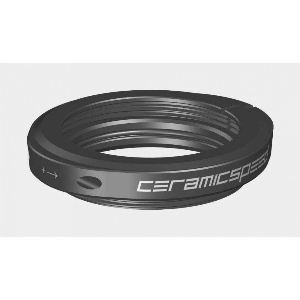CeramicSpeed preload ring alternative for SRAM DUB cranks with spacers and O-ring, high-quality bike component for smooth performance