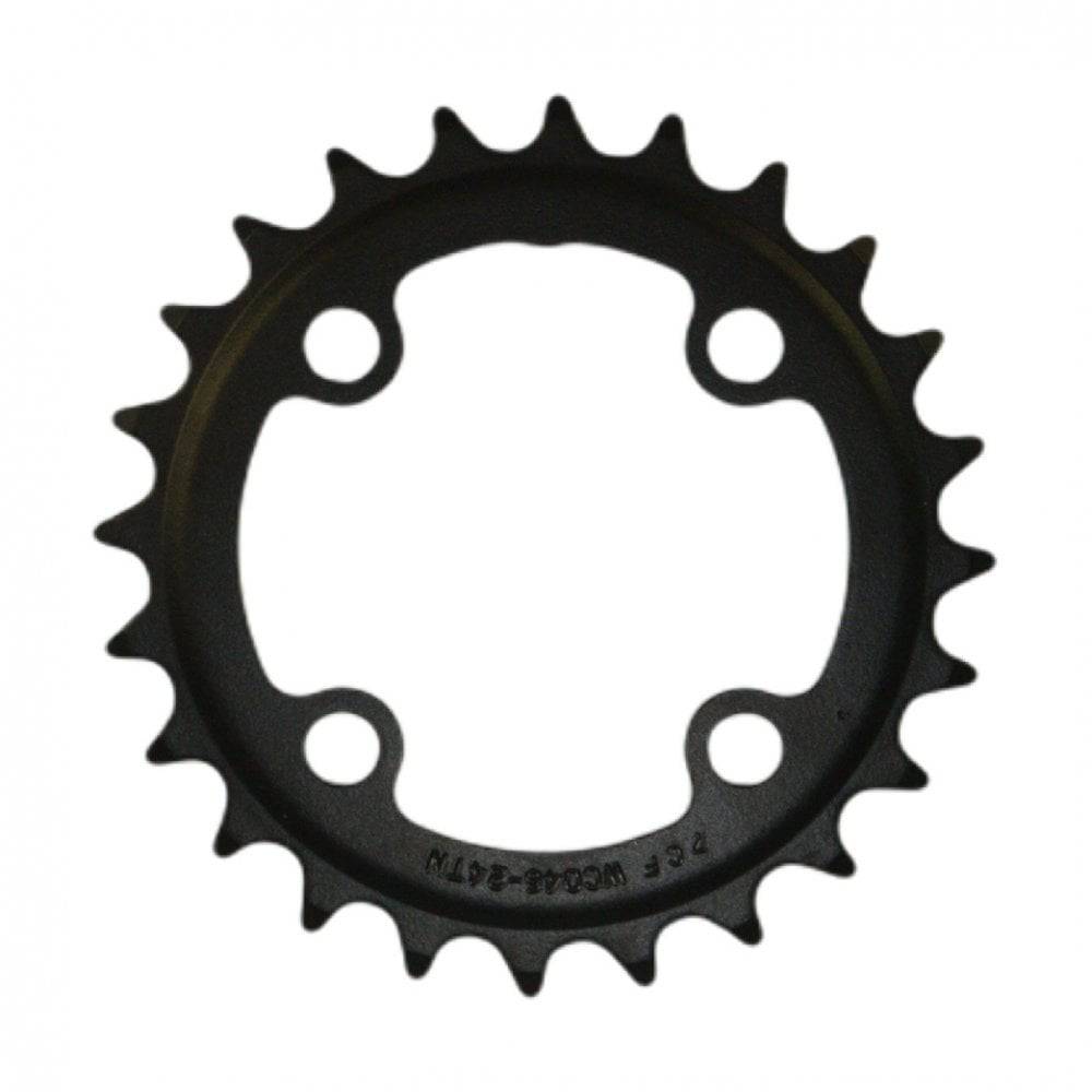 FSA Steel MTB 64BCD 3x10 chainring compatible with 10 and 11 speed mountain bike systems, showing teeth and mounting holes.