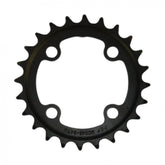 FSA Steel MTB 64BCD 3x10 chainring compatible with 10 and 11 speed mountain bike systems, showing teeth and mounting holes.