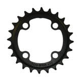FSA Steel MTB 64BCD 3x10 chainring compatible with 10 and 11 speed mountain bike systems, showing teeth and mounting holes.