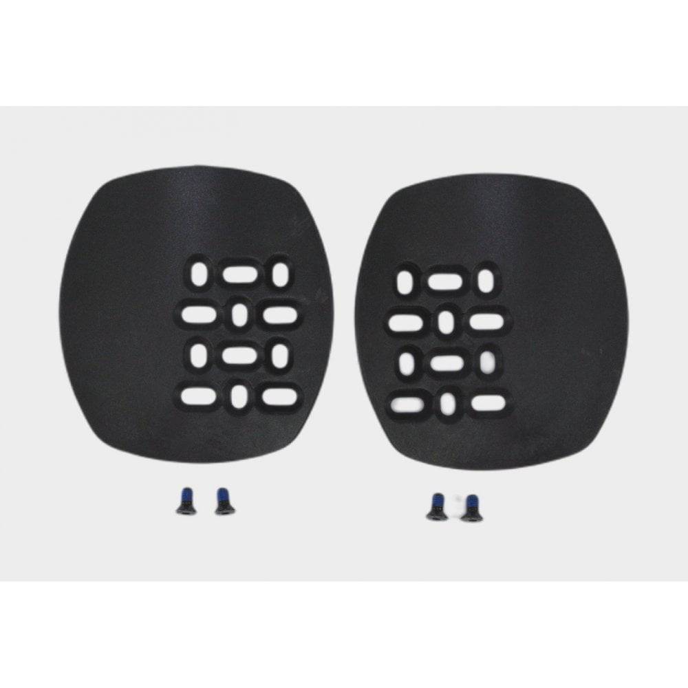 Vision armrest pad plates for steering system, left and right, replacement and upgrade components in automotive steering.