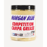 Morgan Blue Competition Campa grease applied to bicycle hubs and bottom brackets, ideal for lubrication and maintenance.