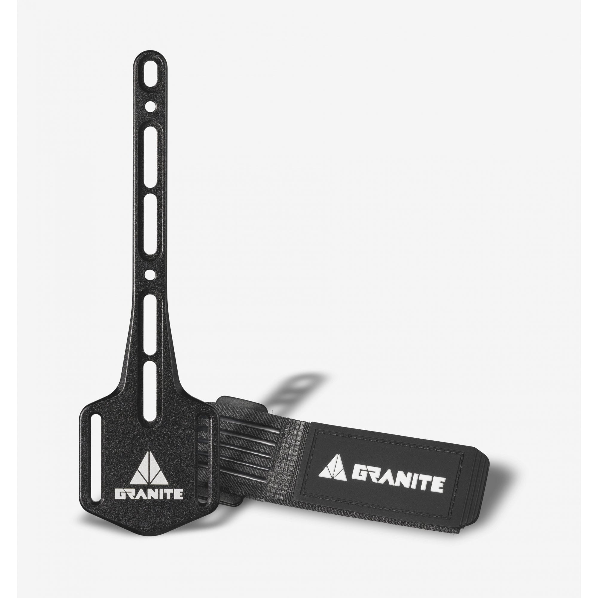 Granite Storage Portaledge XE bike bottle cage mount with strap system, durable accessory for bike hydration setups.
