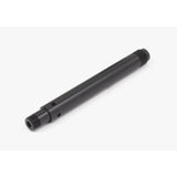 DVO Damper Shaft for Topaz 65/60 rear shock suspension component, showing close-up of metal shaft part with branding details.