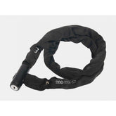 BBB BBL-67 bicycle chain lock with nylon cover, 4.5×1000mm, includes 3 keys, durable bike lock accessory
