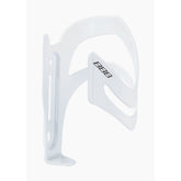 Gloss white BBB BBC-35L SideCage left bottle cage for small and full-suspension bikes, durable bike accessory for convenient hydration.