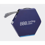 BBB BCB-43SR Shimano road brake wire, 1.5mm x 1700mm, bulk pack of 100, durable cycling components for brake systems.