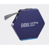 BBB BCB-43SF Shimano road brake wire, 1.5mm x 900mm, bulk pack of 100 cables, thin metal brake cable for bicycles.