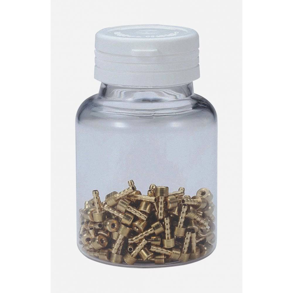 Set of 50 BBB BCB-210 HoseBarb fittings for SRAM Avid hydraulic brake hoses, 2.1mm component connectors.