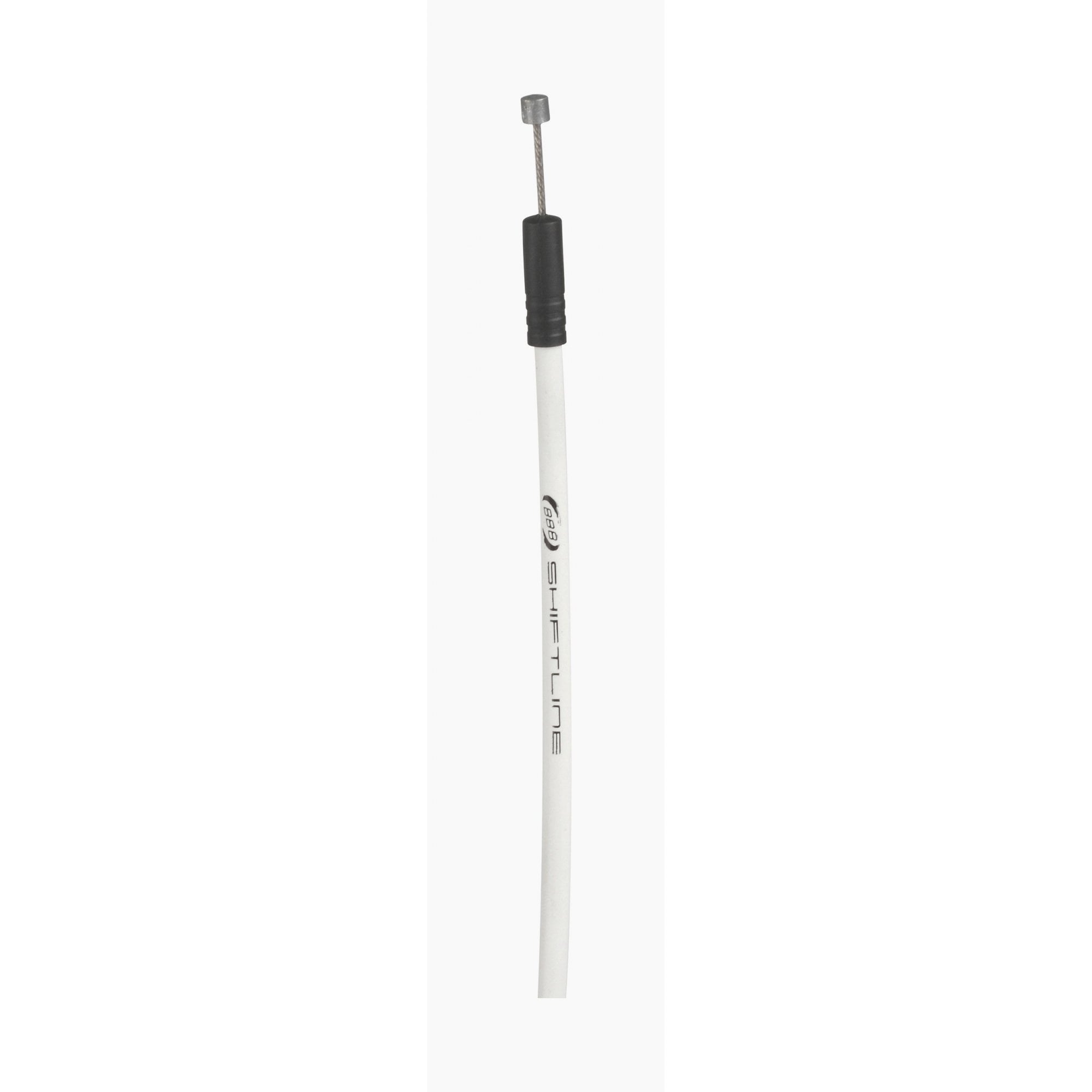 BBB BCB-05C ShiftLine gear cable set for Campagnolo 11-speed road bikes, featuring white cables and durable components.