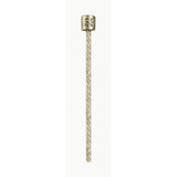 BBB BCB-13 SpeedWire polished gear cable in gold, 1.1mm x 2350mm, with Shimano and SRAM compatibility, shown in close-up.