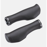 BBB BHG-71 ErgoFix black ergonomic bike grips with 132mm length and gel palm support for enhanced comfort during rides.